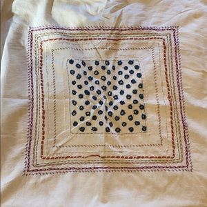 Anthropologie Queen linen bedding